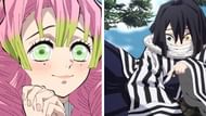 Mitsuri and Obanai as seen in Demon Slayer (Image Via Ufotable)